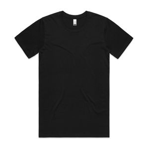 MENS ORGANIC TEE                                  -L   -BLACK