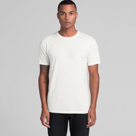 MENS ORGANIC TEE                                  -L   -BLACK