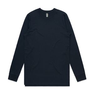 MENS BASE L/S TEE                                 -2XL -BLACK