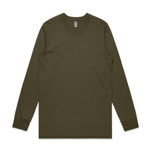 MENS BASE L/S TEE                                 -2XL -BLACK