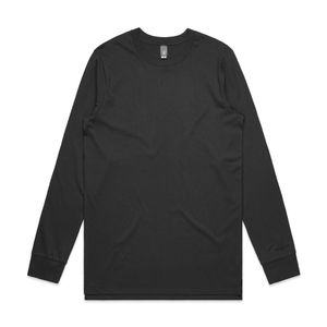 MENS BASE L/S TEE                                 -2XL -BLACK