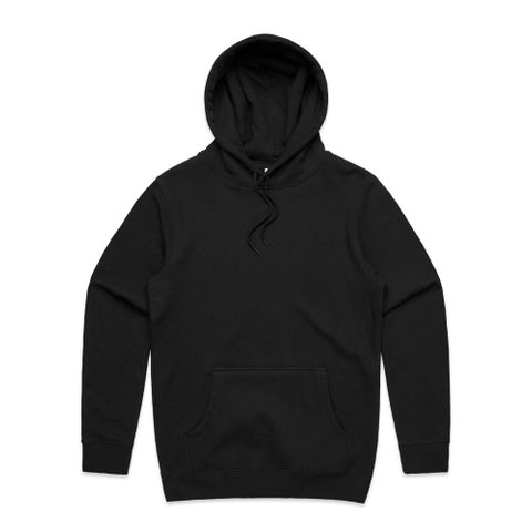 MENS STENCIL HOODIE                               -3XL -BLACK