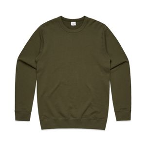 MENS PREMIUM CREW                                 -S   -ARMY GREEN