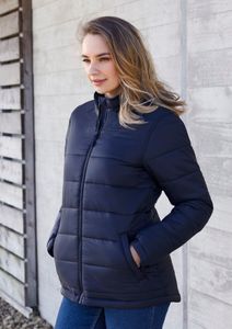 Ladies Alpine Puffer Jacket                       -2XL-NAVY