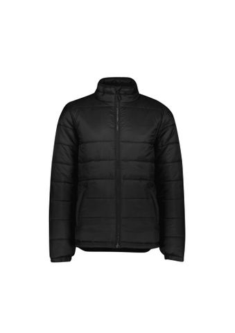 Mens Alpine Puffer Jacket                         -M  -NAVY