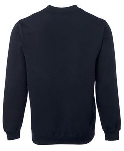 JB's V NECK FLEECY SWEAT                -XL -BLACK