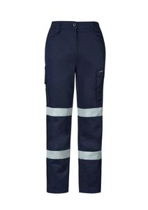 SYZMIK Womens Stretch Taped Cargo Pant            -12  -NAVY