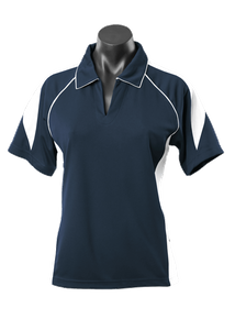 Premier Ladies Polo                -10 -BLACK/ASHE