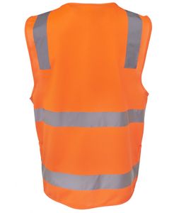 JB's HV (D+N) ZIP SAFETY VEST-2XL-LIME