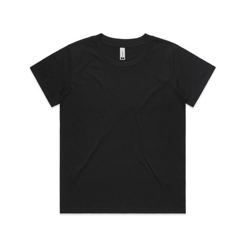 LADIES CUBE TEE          -M   -BLACK