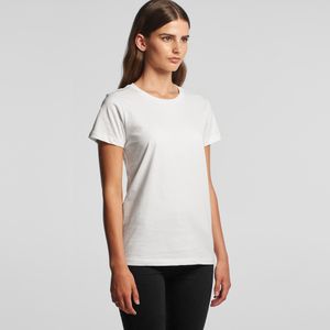 LADIES MAPLE TEE         -S   -BLACK