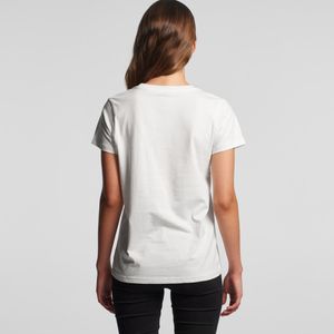 LADIES MAPLE TEE         -S   -BLACK