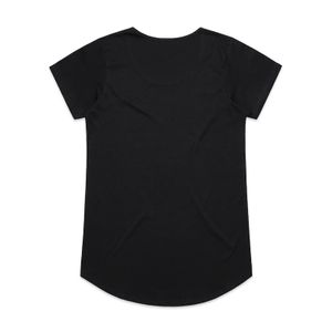 LADIES MALI TEE          -2XL -BLACK