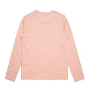 LADIES CHELSEA L/S TEE   -S   -PALE PINK