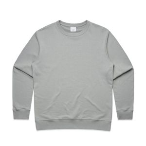 WOMENS PREMIUM CREW                               -L   -GREY