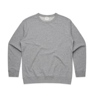 WOMENS PREMIUM CREW                               -L   -GREY