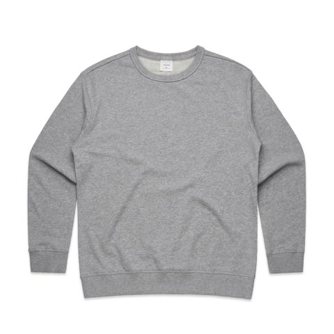 WOMENS PREMIUM CREW                               -L   -GREY