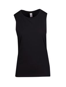 MUSCLE TEE LADIES                                 -10 -BLACK