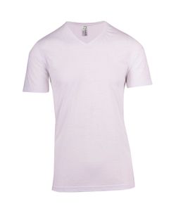 RAMO MENS RAW COTTON WAVE V NECK T-SHIRT