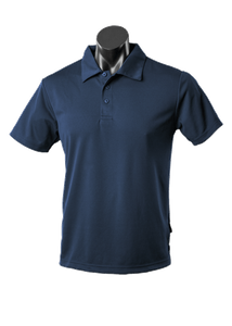 Botany Mens Polo                                  -5XL-BLACK