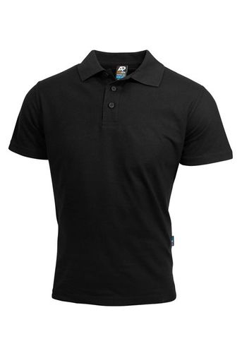 Hunter Mens Polo                                  -2XL-BLACK