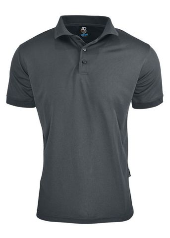 Lachlan Mens Polo                                 -2XL-BLACK