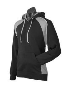 Huxley Mens Hoodies                               -2XL-BLACK/ASH/WHITE