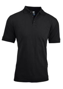 Claremont Mens Polo                               -2XL-BLACK