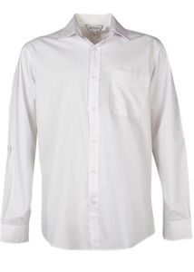 MOSMAN MENS SHIRT L/S                             -2XL-WHITE