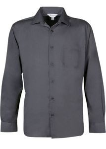 Grange Mens L/S Shirt                                  -M  -GREY