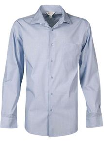 Grange Mens L/S Shirt                                  -M  -GREY