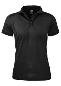 Lachlan Ladies Polo                -10 -BLACK