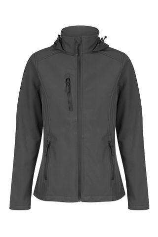 OLYMPUS LADIES SOFTSHELL JACKET                   -10 -BLACK