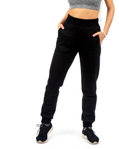 Ladies Stance Brushed Fleece Pant                 -12 -BLACK