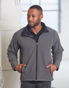 Mens Soft-shell Jacket                            -2XL-BL