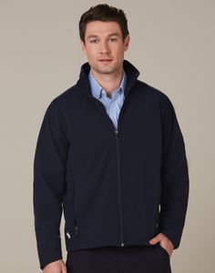 Mens Soft-shell Jacket                            -2XL-BL