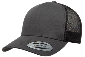 FLEXFIT TRUCKER 5 PANEL-One Size-Black