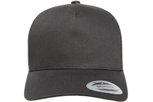 FLEXFIT TRUCKER 5 PANEL-One Size-Black