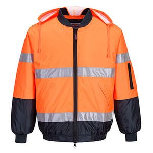 Portwest Hi-Vis Bomber Jacket Taped            -2XL -YELLOW/NAVY