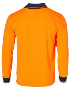 AIW Hi Vis Long Sleeve  Polo