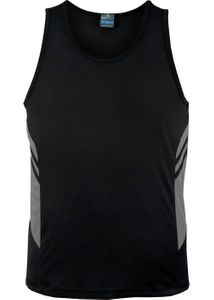 TASMAN SINGLET                                    -L  -YELLOW/BLACK