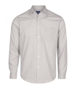 MENS WINDSOR PUPPY TOOTH L/S SHIRT                -41 -SKY