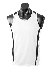 EUREKA SINGLET               -S  -ORANGE/CHARCOAL