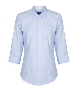Womens Micro Step  3/4 SL Contemporary Fit Landsdowne Shirt