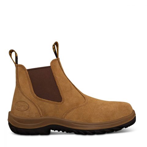 Olivers Elastic Sided Water Resistant Suede Boot