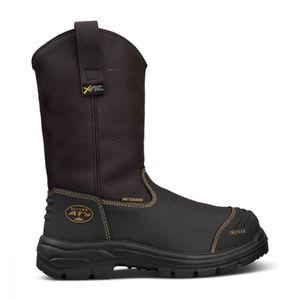 Olivers Pull on Rigger Boot Waterproof            -9   -Brown