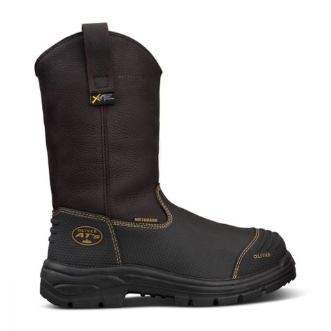 Olivers Pull on Rigger Boot Waterproof            -9   -Brown