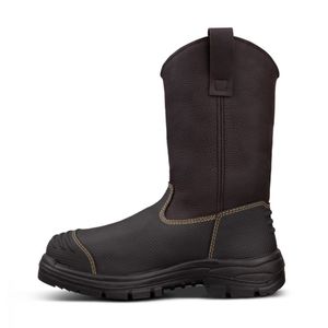 Olivers Pull on Rigger Boot Waterproof            -9   -Brown