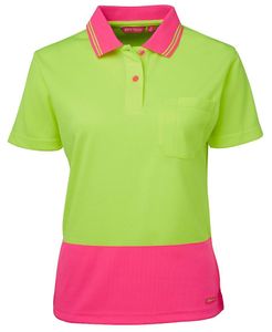 JB's HI VIS S/S  Ladies Comfort Polo