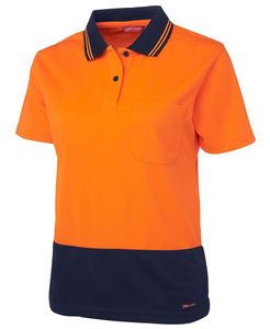 JB's HI VIS S/S  Ladies Comfort Polo